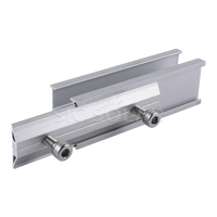 Connecteur de raccordement pour rail PV en aluminium, pour joint de profil de montage solaire et utilisation en installation