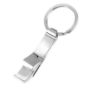 Décapsuleur porte-clés personnalisé en métal inoxydable, alliage de zinc, fer, aluminium, cuivre – Types de métaux variés – Article unique - Product Image 2