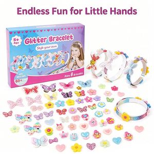 Wholesale Girls DIY Headband Set Hair <b>Clips</b> Pins <b>Bow</b> Ribbon Gem Sticker Craft Activity Holiday Favor Supplier Box - Product Image 5