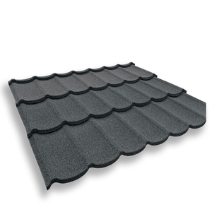 Teja de tejado clásica del metal revestido de la piedra de <span class=keywords><strong>Tudor</strong></span> 1340*420*0,5 m con estabilidad fuerte - Product Image 2