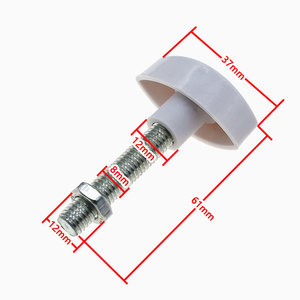 Tornillo Yuanyi de 6 mm con cabeza hexagonal cincada para fijación de ventiladores de suelo, mesa y pared - Product Image 3