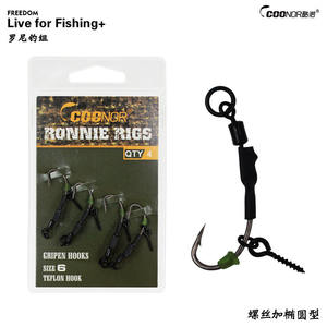 Roni Anti-coup carpe fond plate-forme <span class=keywords><strong>de</strong></span> pêche Style européen Silicone <span class=keywords><strong>flotteur</strong></span> balle sous-<span class=keywords><strong>ligne</strong></span> crochet appât Type 4 pièces outil <span class=keywords><strong>de</strong></span> pêche lac - Product Image 6