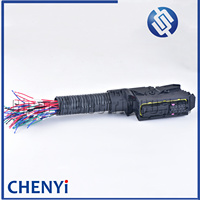 Conector de Placa de Circuito Impreso para Motor Weichai EDC7 de 89 Pines, ECU Common Rail, con Arnés de Cables y Enchufe 1928404195 para 0281020048 504122542