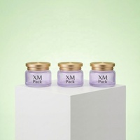 Pot cosmétique de luxe en verre et plastique 50g, personnalisable, plusieurs options de couleurs, transparent, blanc, vert, or, pour crème visage - Offre Spéciale