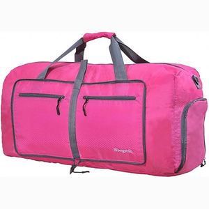 Muestra gratuita: Bolsa de deporte plegable portátil para viajes, grande, catiónica, para gimnasio, fin de semana, o noche. - Product Image 2