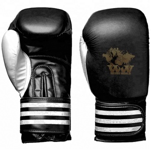 Nuevos Guantes Profesionales de Boxeo Muay Thai MMA Haya Busa, Personalizables, de Cuero, Ligeros, Transpirables, con Cierre de Gancho y Bucle - Product Image 1