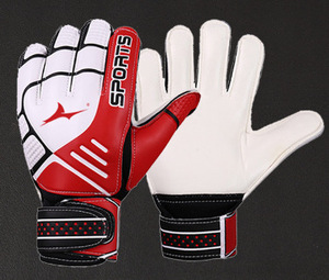 <span class=keywords><strong>Guantes</strong></span> de <span class=keywords><strong>portero</strong></span> de cuero ultragruesos de 4mm con protección de dedos de goma de pórtico antideslizante para adultos y niños - Product Image 3