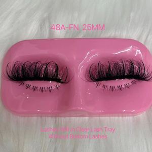 Ciglia Finte Voluminose con Effetto Spikes, Ciglia Finte All'ingrosso con Etichetta Privata, Ciglia <span class=keywords><strong>a</strong></span> Striscia Hot Sale che Sembrano Extension - Product Image 5