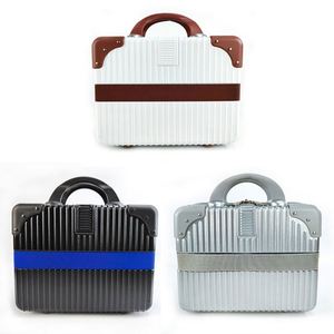 <b>Small</b> Mini ABS Luggage <b>Suitcase</b> Lightweight Hard Shell Carry Case Travel Organizer Bag - Product Image 2