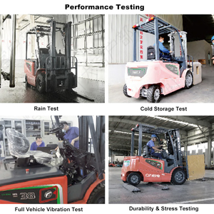 Heli 1.5-3.8t <b>H4</b> Series Four Wheel LI-ION Forklift with Charger Side - Product Image 6