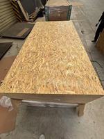 Panneau OSB en pin 18 mm, matériau de construction imperméable pour murs, réponse rapide