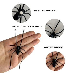 Imanes de nevera personalizados de arañas realistas 3D, pegatinas de tarántula de goma negra y marrón para refrigerador, decoración de broma de Halloween, regalo para fiestas - Product Image 3
