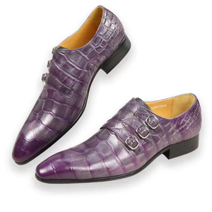 Chaussures habillées de luxe légères et de haute qualité pour hommes, à bout carré, à lacets, antidérapantes, respirantes, pour affaires et mariages, printemps-été, très populaires - Product Image 3
