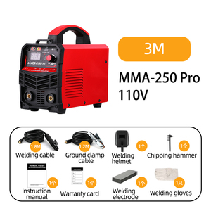 LANLING 2025 Новый 250A 3,7 кВт Инверторный двигатель постоянного тока 110 В портативный ручной сварочный аппарат 2 в 1 ММА - Product Image 5