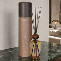 AIKUN Diffuseur de parfum d'intérieur en rotin naturel sans alcool, livraison rapide en 3 à 7 jours, marque privée