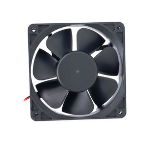 Wasserdichter Bürstenloser 24V DC-Lüfter 120x120x25mm mit Kugellager 12V 120mm Kunststofflüfterrad OEM & ODM unterstützt - Product Image 4