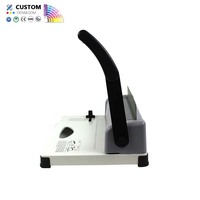 Ofitech A4 12 feuilles manuel peigne Clip bande anneau en caoutchouc 21 trous colle reliure Machine outil de reliure pour ordinateurs portables
