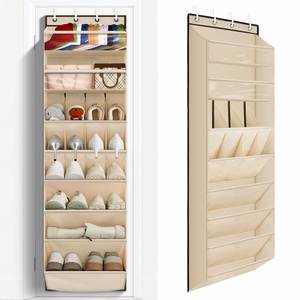 Sac de rangement suspendu multifonctionnel pour chaussures, grande capacité, 8 étages, 14 poches, à suspendre derrière la porte, pour l'organisation des chaussures - Vente chaude - Product Image 1