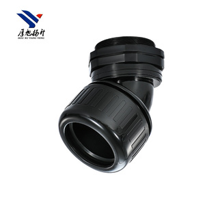 45 Graden Roterende Robot Flexibele Elleboog Pa66 Nylon Gegolfde Buis Connector