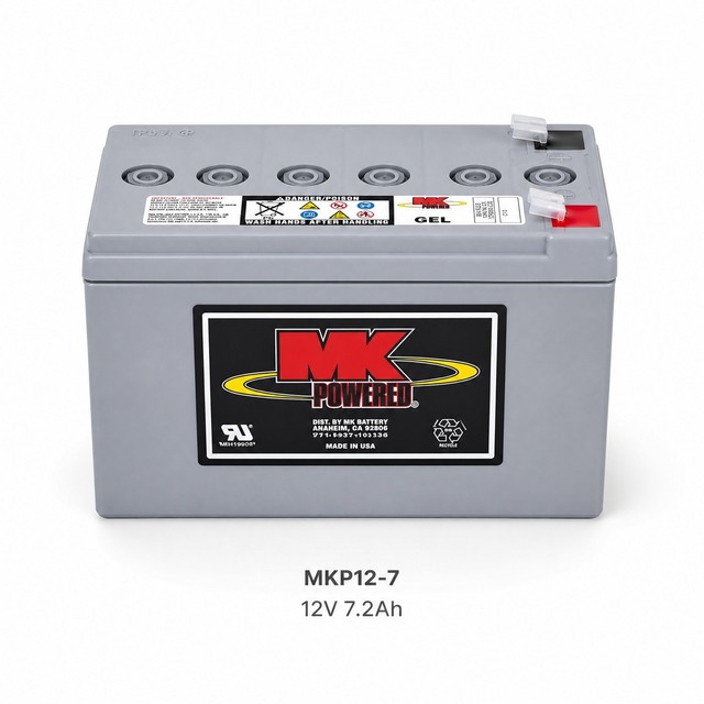 MK DEKA MKP 12-7 Rechargeable 12V 7.2Ah Sealed Lead Acid Battery VRLA AGM Batteries for UPS Data Center Telecom Systems