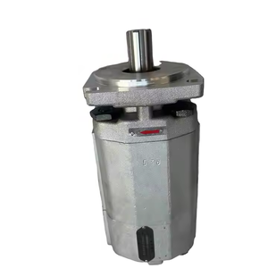 Bomba de engranajes hidráulica doble integrada de aleación de aluminio sin recubrimiento, eje recto, puertos de aceite dobles independientes, ¡Gran oferta! - Product Image 3