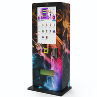 Mini distributeur automatique de tabac avec vérification d'âge numérique, modèle autoportant ou mural