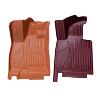 Tapis intérieurs 3D en TPE pour voiture, tapis de sol et de coffre toutes saisons pour BYD M6