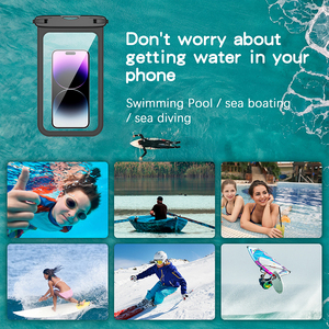 IPX8 <strong>Waterproof</strong> Level Phone Case Swimming Underwater Protector Pouch Dry <strong>Bag</strong> Cover Universal for Most <strong>Smartphones</strong> - Product Image 5