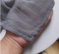 2024 doux léger en bambou naturel modal Hijab respirant coton Hijabs Viscose modal Hijab écharpe pour les femmes musulmanes