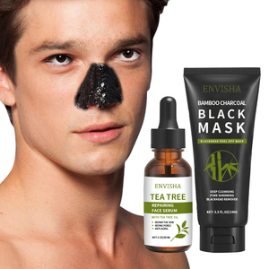 Phụ Nữ Tự Nhiên Mụn Đầu Đen Lột Da Mặt Nạ 3 Trong 1 Mụn Đầu Đen Mặt Nạ Loại Bỏ Dầu Cây Trà Huyết Thanh Với Bàn Chải Cho Làm Sạch Sâu - Product Image 5