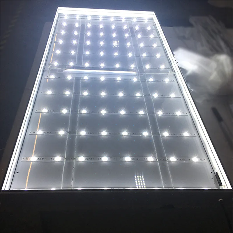 Fabrika toptan 980mm arka ışık led şerit yüksek güç led yaktı led çubuk kesilebilir ışık kutusu