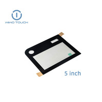 Écran tactile capacitif 5 pouces FT5436 G+G 34 canaux, pas de 0,8 mm, 85 % de transmittance, fin, pour panneau industriel