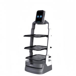 หุ่นยนต์ไอออยแบบมนุษย์สำหรับส่งอาหารแบบขับเองสำหรับบริกรสำหรับร้านอาหาร - Product Image 4