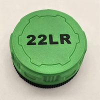 Conteneur de rangement compact et portable pour l'extérieur, durable, capacité de 55 cartouches pour accessoires de tir calibre .22, chasse active