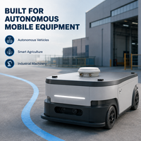 Récepteur d'antenne intelligent GNSS RTK multifréquence avec IMU 4G CAN pour la navigation des robots et des véhicules
