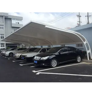 Kết cấu thép khung căng màng cấu trúc nhà để xe, tán & carports nhà kho xây dựng - Product Image 1