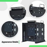Commutateur de transfert automatique triphasé à double alimentation LVMA PC pour générateur et réseau électrique 800A-2000A IP65