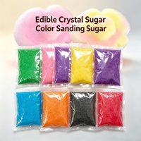 Nouvelles perles de sucre colorées et scintillantes pour machines à barbe à papa, décoration de pâtisserie
