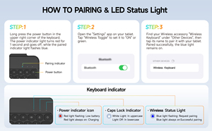 子供に優しいキーボードケースiPad <span class=keywords><strong>Mini</strong></span> 6/7超薄型軽量ポータブル耐衝撃性卸売工場価格2025 - Product Image 6