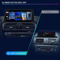 Radio para Auto Junsun con CarPlay Inalámbrico y Android Auto para BMW Serie 1 2 3 4 F20 F21 F22 F30 F31 F32 F33 F34 F36 2013-2017 Sistema EVO