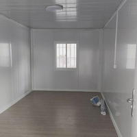 Maison modulaire détachable de 20 pieds maison modulaire de secours préfabriqué Sauvetage d'urgence Maison mobile en conteneur