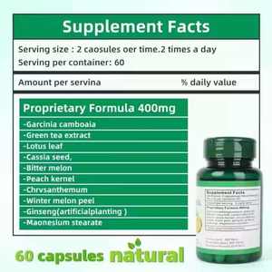 Gestion de la taille Ventre <span class=keywords><strong>plat</strong></span> Herbe naturelle pure Équilibre de graisse corporelle Optimisation des courbes Comprimés de régime OEM Capsules - Product Image 3