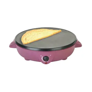 Automatic Household Electric Crepe Pancake Makers Non-Stick Coating Grill Plate Portable New Design Tortilla Maker Machines