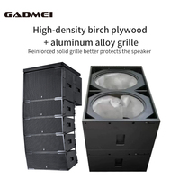 Système de sonorisation MORIN LA-210DSP, audio + double 10 pouces + professionnel + ligne de baffles extérieure + système de sonorisation