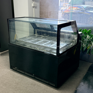 Congelador Vertical para Pasteles Helados COLDSTAR con Puerta de Bisagra, Rango de Temperatura de -18 a -22 Grados para Tiendas de Postres - Product Image 4