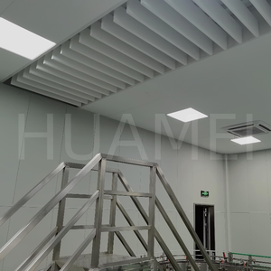 Deflettori decorativi del <span class=keywords><strong>soffitto</strong></span> del pannello acustico della vetroresina del materiale di assorbimento acustico dell'ufficio - Product Image 6