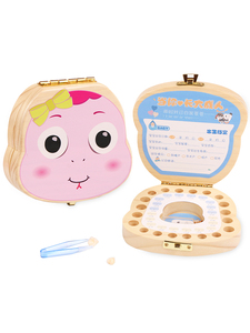 Caja <span class=keywords><strong>de</strong></span> Madera para Guardar Recuerdos del Bebé, Linda Caja <span class=keywords><strong>de</strong></span> Madera con Forma <span class=keywords><strong>de</strong></span> Serpiente para Guardar los Dientes <span class=keywords><strong>de</strong></span> Leche del Bebé - Product Image 1