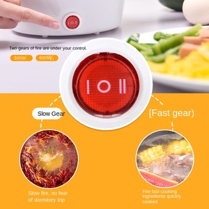 Sartén Eléctrica Multifuncional Pequeña con Cuerpo de Plástico, Mini Cocina Eléctrica para Uso Doméstico, Ideal para Estudiantes y Dormitorios - Product Image 5