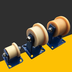 Rueda de polea de nailon de alta resistencia en forma de T, rueda de riel de <span class=keywords><strong>tren</strong></span> aislada unilateral con rodamiento, especial para uso en <span class=keywords><strong>metro</strong></span> y ferrocarril - Product Image 6