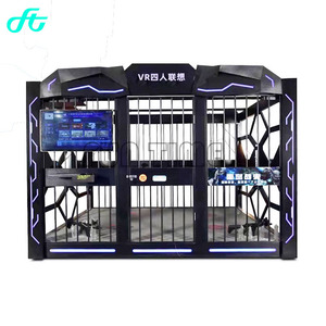 Equipo de juego de batalla multijugador de realidad virtual 9D VR Máquina de juego de disparos Simulador VR - Product Image 5